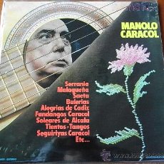 Discos de vinilo: COMPENDIO DEL CANTE FLAMENCO - MANOLO CARACOL. Lote 33753669