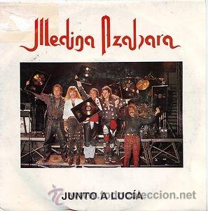 Discos de vinilo: MEDINA AZHARA -JUNTO A LUCIA -7&rdquo; PROMO 1993 AVISPA RECORDS -SPANISH METAL