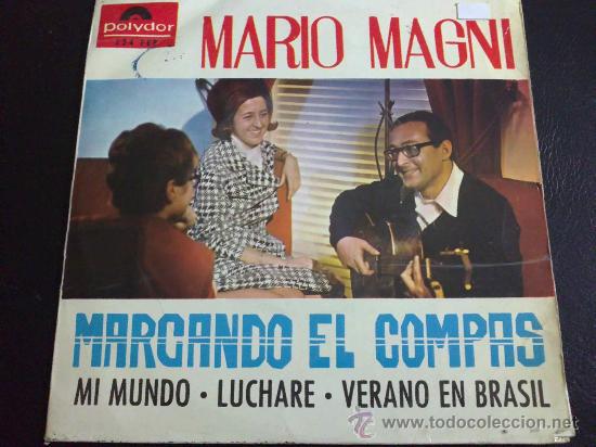 Discos de vinilo: MARIO MAGNI, MARCANDO EL COMP&Aacute;S - EP DE VINILO - Foto 1