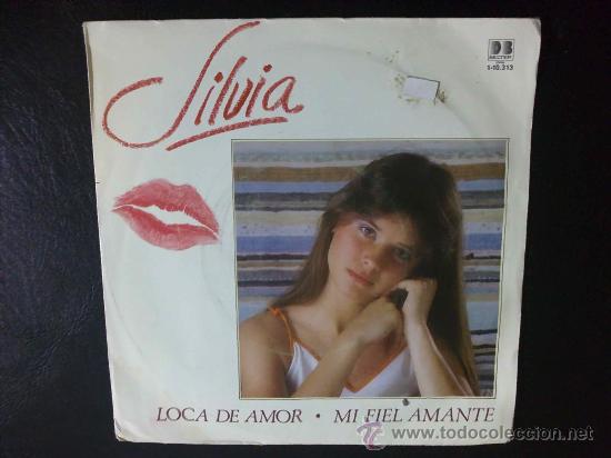 Discos de vinilo: SILVIA, LOCA DE AMOR - SINGLE - Foto 1