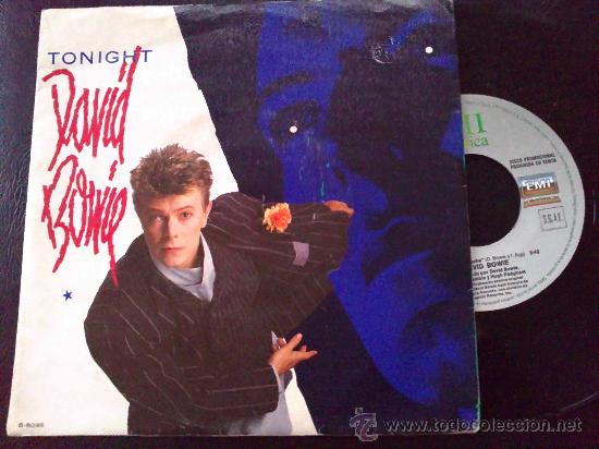 Discos de vinilo: DAVID BOWIE, TONIGHT - SINGLE PROMOCIONAL - Foto 1