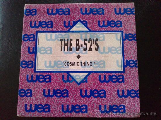 Discos de vinilo: THE B-52S, COSMIC THING - SINGLE PROMOCIONAL - Foto 1