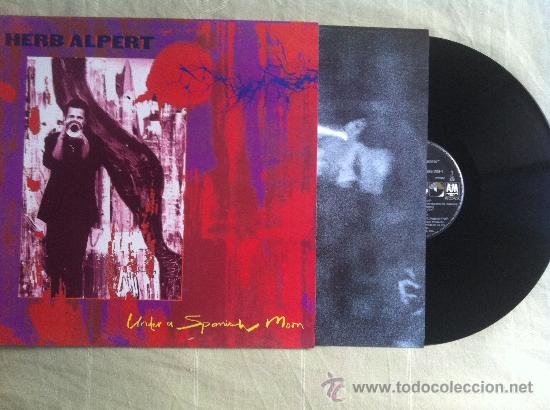 Discos de vinilo: LP HERB ALPERT-UNDER A SPANISH MOON - Foto 1