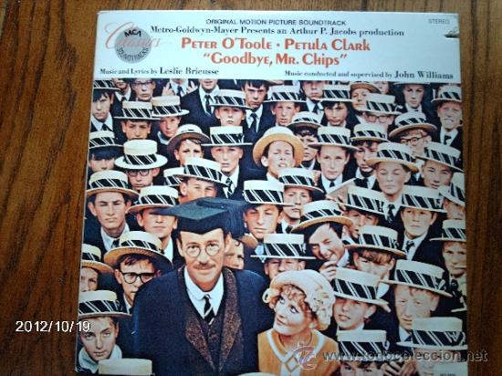 Discos de vinilo: goodbye mr. chips  peter o&acute;toole - petula clark - Foto 1