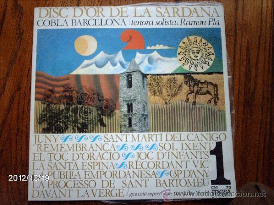 Discos de vinilo: cobla barcelona solista ramon pla - Foto 1