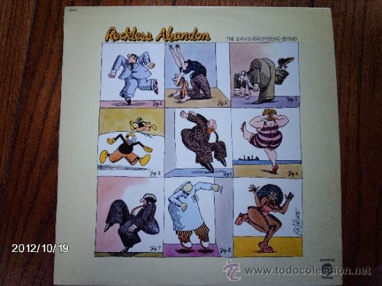 Discos de vinilo: david bromberg band - reckless abandon - Foto 1