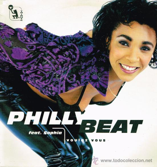 Discos de vinilo: Philly Beat - Voulez Vous (4 versiones) / Get Up Get Down - MaxiSingle 1998 - Foto 1