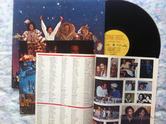 Discos de vinilo: LP DOBLE-THE WIZ-SOUNDTRACK - Foto 1