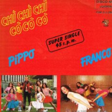 Discos de vinilo: PIPPO FRANCO - CHI CHI CHI CO CO CO (2 VERSIONES) - MAXISINGLE 1983