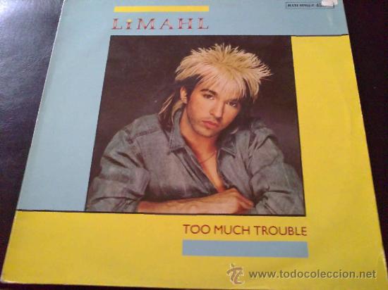 Discos de vinilo: LIMAHL, TOO MUCH TROUBLE - MAXI SINGLE - Foto 1