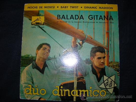 Discos de vinilo: EP DUO DINAMICO // BALADA GITANA + 3 - Foto 1