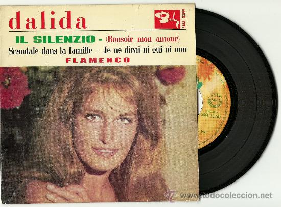 Discos de vinilo: DALIDA. Il silenzio (vinilo ep espa&ntilde;ol 1965) - Foto 1