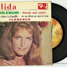 Discos de vinilo: DALIDA. IL SILENZIO (VINILO EP ESPAÑOL 1965)