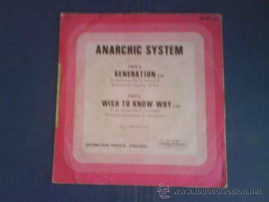 Discos de vinilo: ANARCHIC SYSTEM  GENERATION - Foto 2