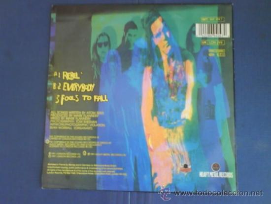 Discos de vinilo: ATOM SEED  REBEL  Ep - Foto 2