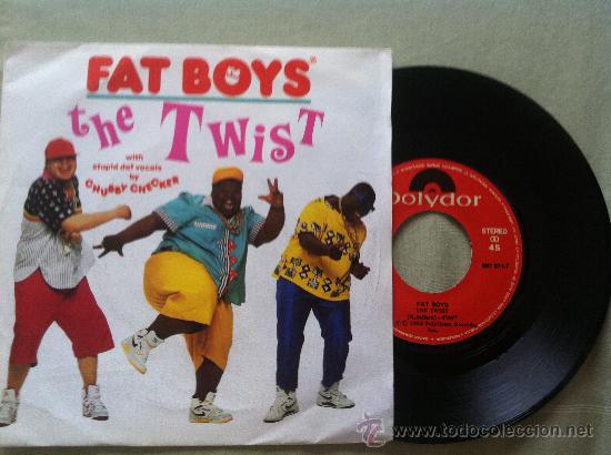 Discos de vinilo: 7&rdquo; FAT BOYS-THE TWISTS - Foto 1