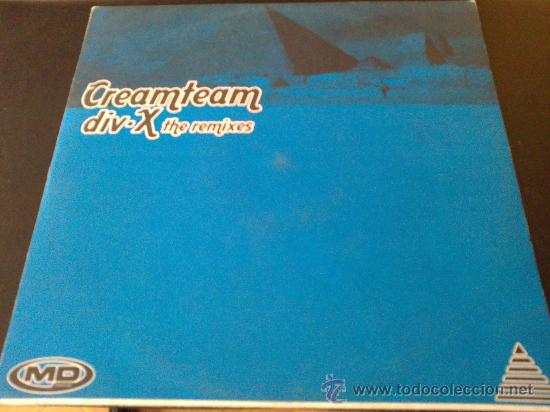 Discos de vinilo: CREAMTEAM, DIV-X THE REMIXES - MAXI SINGLE 3 TEMAS - Foto 1