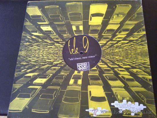 Discos de vinilo: TEK 9 - OLD TIMES, NEW TIMES - MAXI SINGLE 4 TEMAS - Foto 1