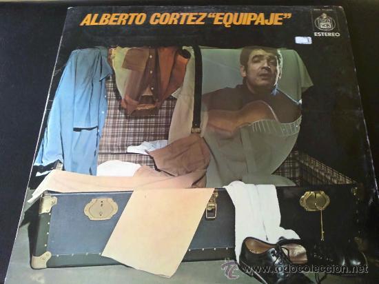 Discos de vinilo: ALBERTO CORTEZ, EQUIPAJE. LP DE VINILO - Foto 1