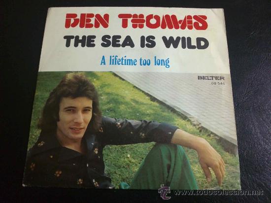 Discos de vinilo: BEN THOMAS, THE SEA IS WILD - SINGLE DE VINILO - Foto 1