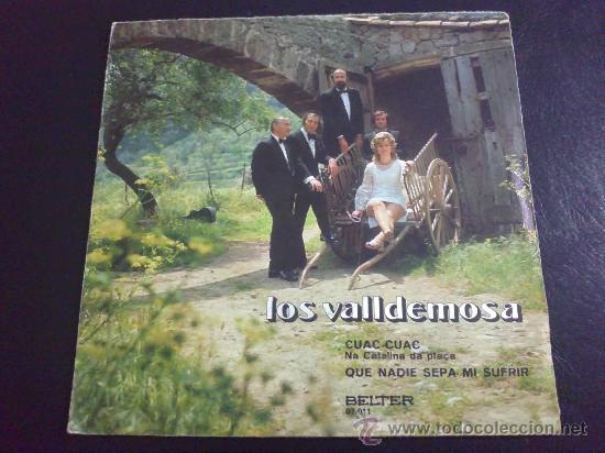 Discos de vinilo: LOS VALLDEMOSA, CUAC CUAC - SINGLE DE VINILO - Foto 1