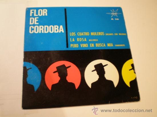 Discos de vinilo: SINGLE DE FLOR DE CORDOBA - Foto 1