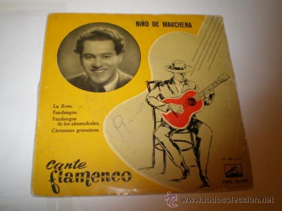 Discos de vinilo: SINGLE DEL NI&Ntilde;O DE MARCHENA - Foto 1