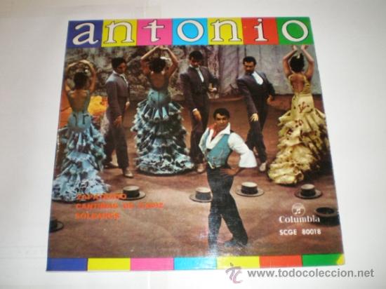 Discos de vinilo: SINGLE DE ANTONIO EL BAILARIN CON MAIRENA AL CANTE - Foto 1