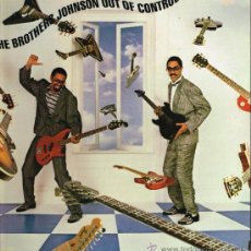 Discos de vinilo: THE BROTHERS JOHNSON - OUT OF CONTROL - LP 1984. Lote 33895267