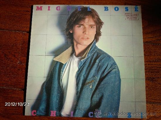 Discos de vinilo: miguel bose   - chicas - Foto 1