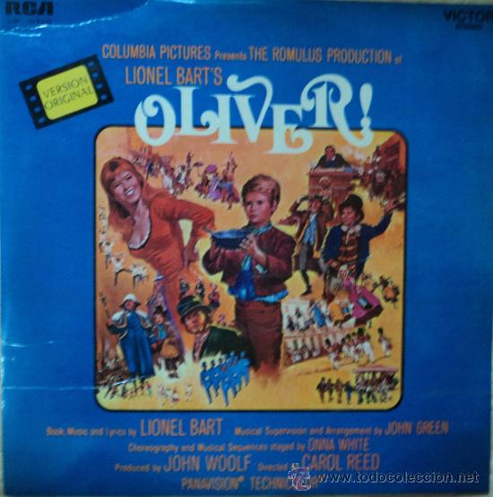 Discos de vinilo: Oliver - B.S.O. - Edici&oacute;n de 1969 de espa&ntilde;a - Foto 1