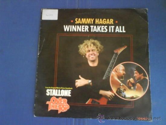 Discos de vinilo: SAMMY HAGAR   WINNERS TAKES IT ALL - Foto 1