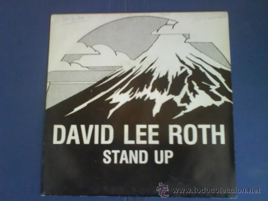 Discos de vinilo: DAVID LEE ROTH (VAN HALEN)  STAND UP   PROMO - Foto 1