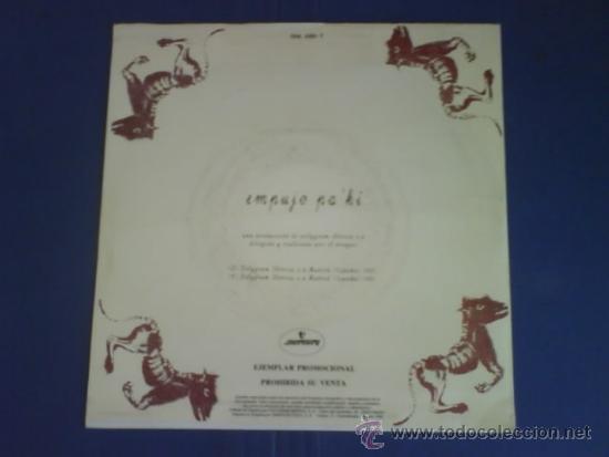 Discos de vinilo: TXARRENA  EMPUJO PA&acute;KI   PROMO - Foto 2