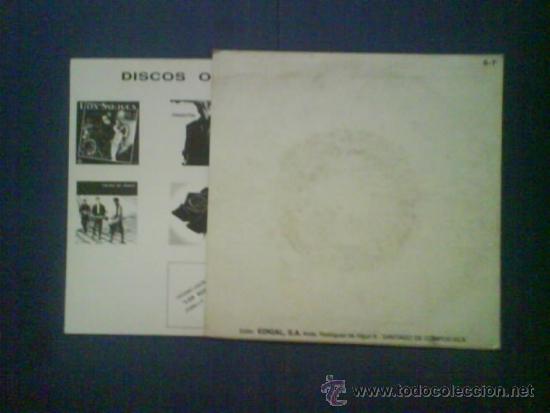 Discos de vinilo: LA ROSA  GOTAS DE LLUVIA - Foto 4