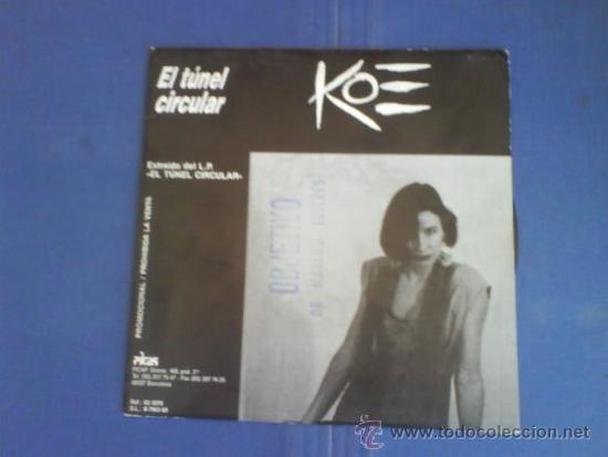 Discos de vinilo: KOE EL TUNEL CIRCULAR   PROMO - Foto 2