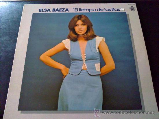 Discos de vinilo: ELSA BAEZA, EL TIEMPO DE LAS LILAS - LP DE VINILO - Foto 1
