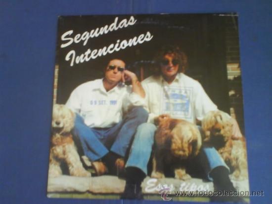 Discos de vinilo: SEGUNDAS INTENCIONES  ESOS TIPOS - Foto 1