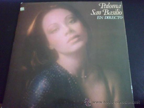 Discos de vinilo: PALOMA SAN BASILIO EN DIRECTO - LP DE VINILO - Foto 1