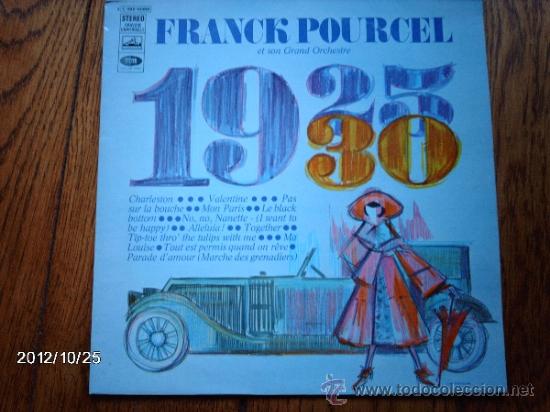 Discos de vinilo: franck pourcel  -  1925-30 - Foto 1