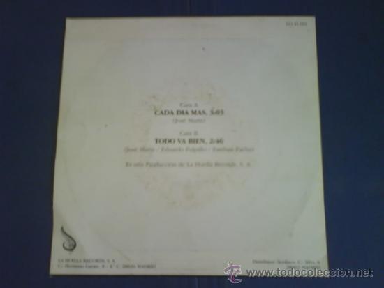 Discos de vinilo: ESTRAGOS  CADA DIA MAS - Foto 2