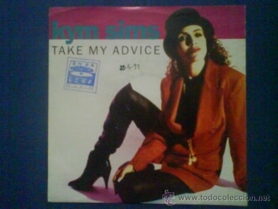 Discos de vinilo: KYM SIMS  TAKE MY ADVICE - Foto 1