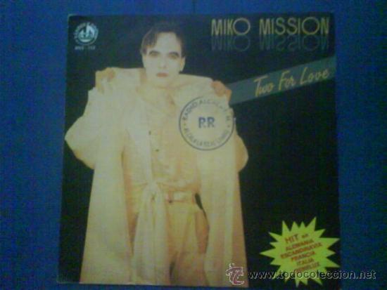 Discos de vinilo: MIKO MISSION  TWO FOR LOVE  PROMO - Foto 1