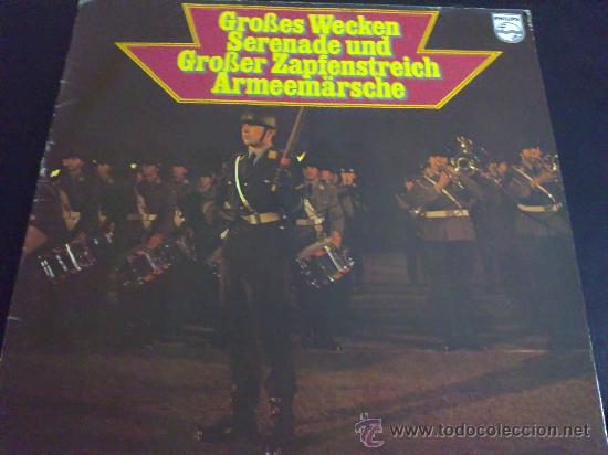 Dischi in vinile: GROBES WECKEN, SERENADE UND GROBER ZAPFESNTREICH ARMEEMARSCHE - DOBLE LP, 2 DISCOS
