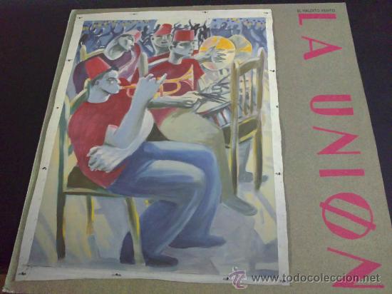 Discos de vinilo: LA UNI&Oacute;N, EL MALDITO VIENTO - LP DE VINILO - Foto 1
