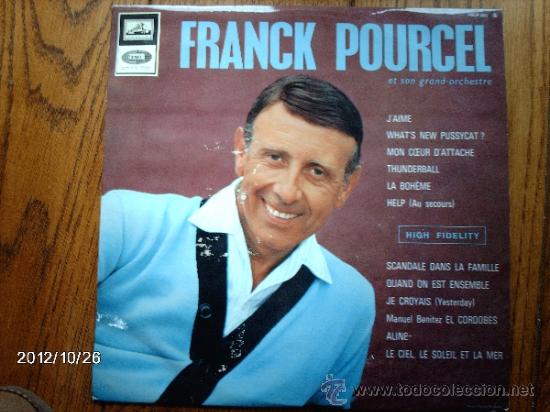 Discos de vinilo: frank pourcel  - amour, danse et violons - Foto 1