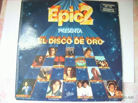 Discos de vinilo: VINILO EPIC 2 EL DISCO DE ORO EPICS 33 RPM - Foto 1