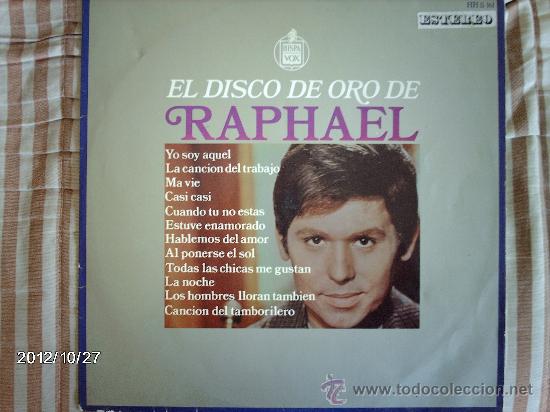 Discos de vinilo: raphael    - el disco de oro - Foto 1