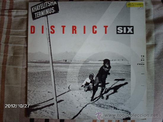 Discos de vinilo: district six  - to be free - Foto 1