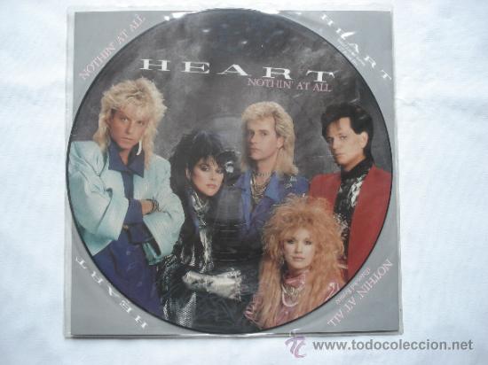 Discos de vinilo: HEART - NOTHING AT ALL - PICTURE DISC - Foto 1